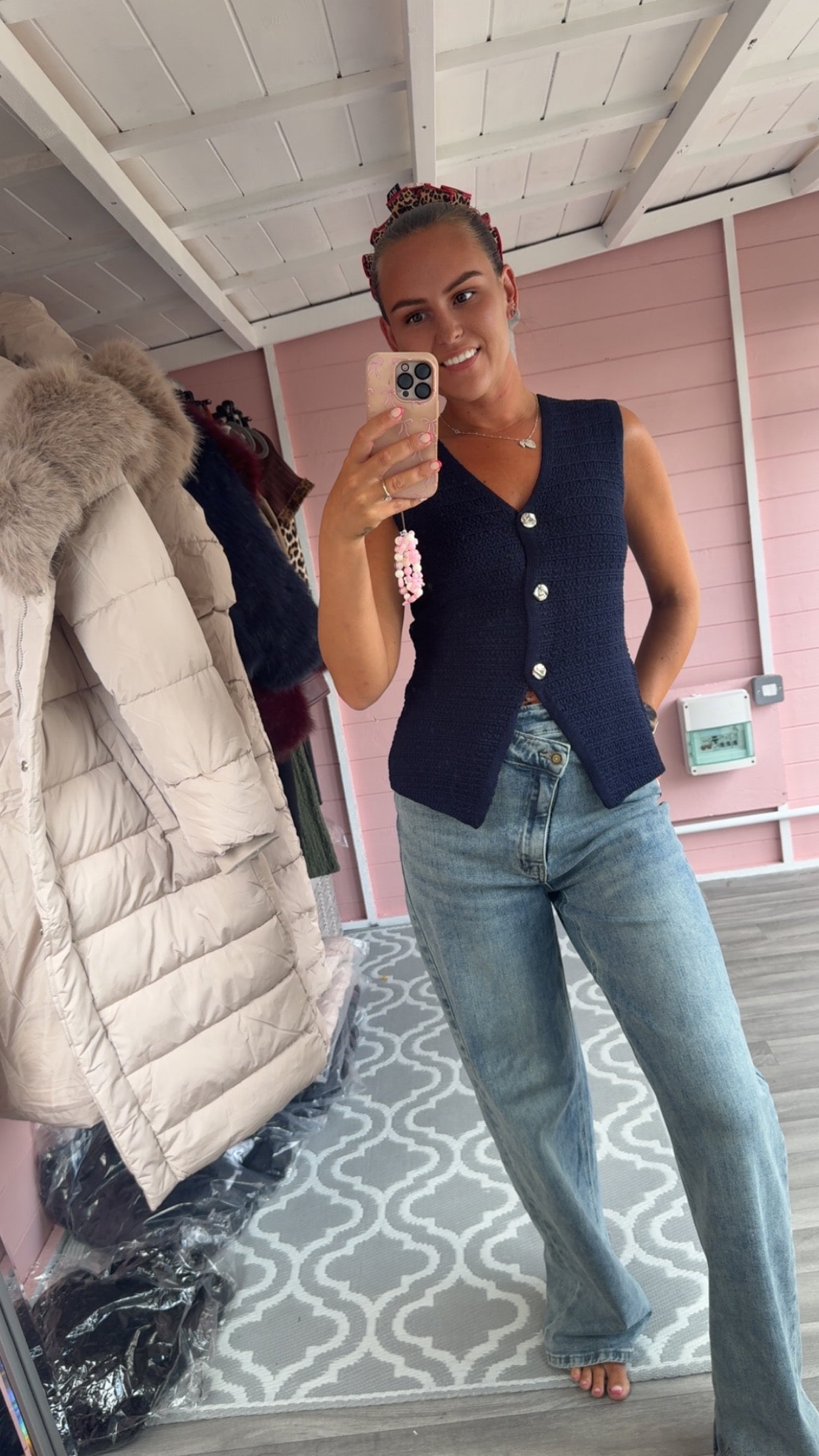 The ‘Vivienne’ Wasitcoat Top