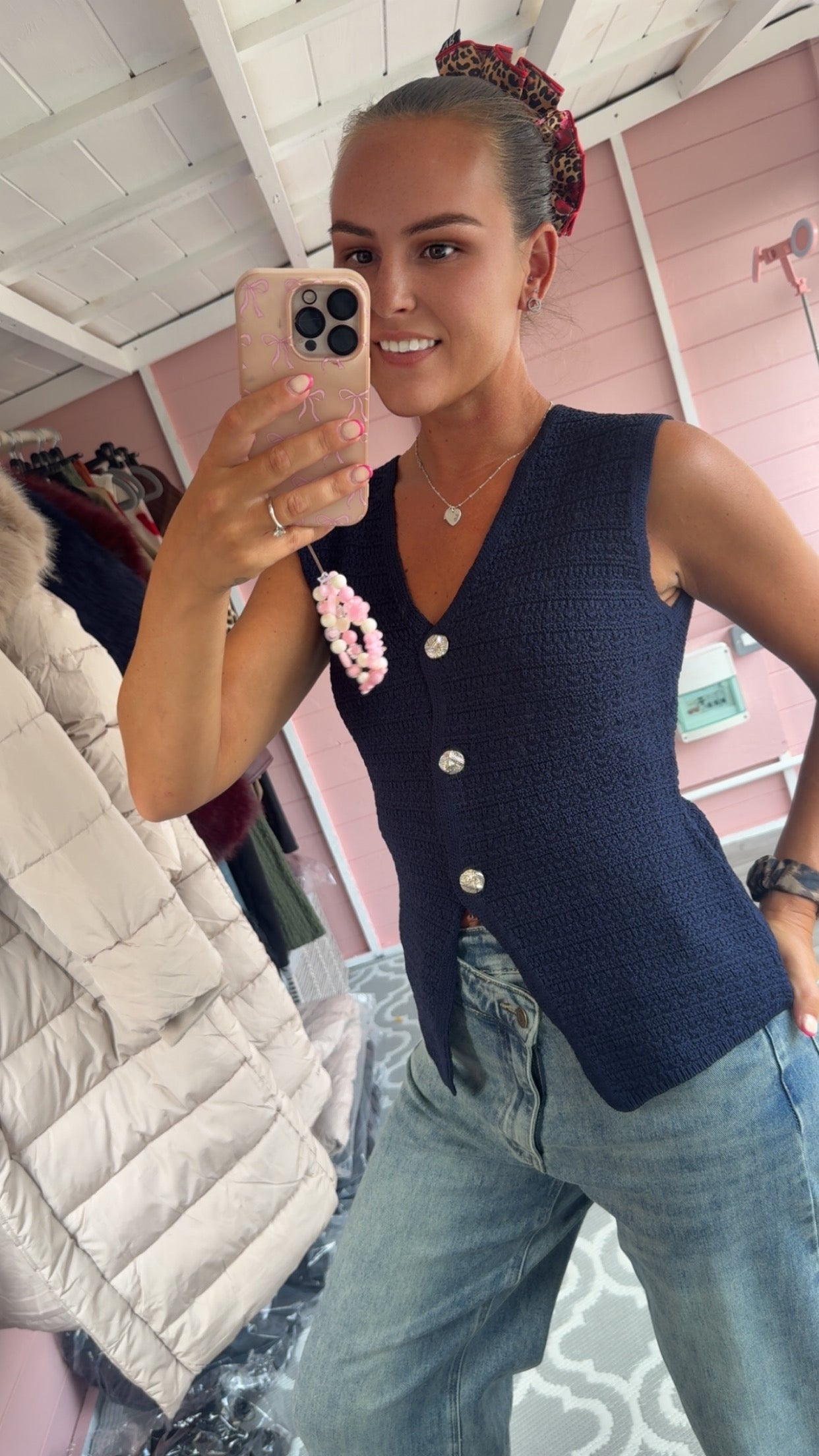 The ‘Vivienne’ Wasitcoat Top