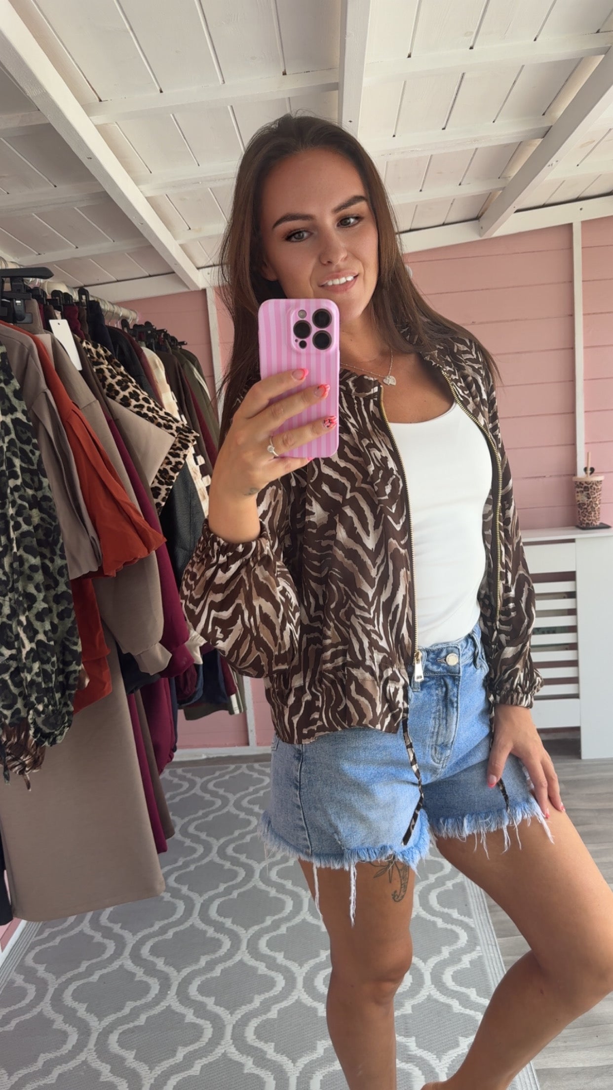 The ‘Kara’ Satin Jacket
