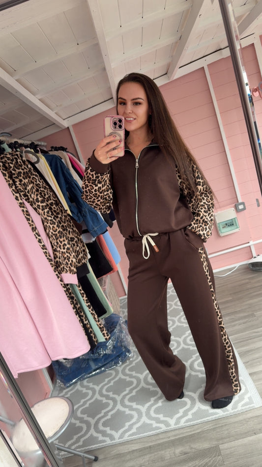 The ‘Rae’ Leopard Co Ord Set