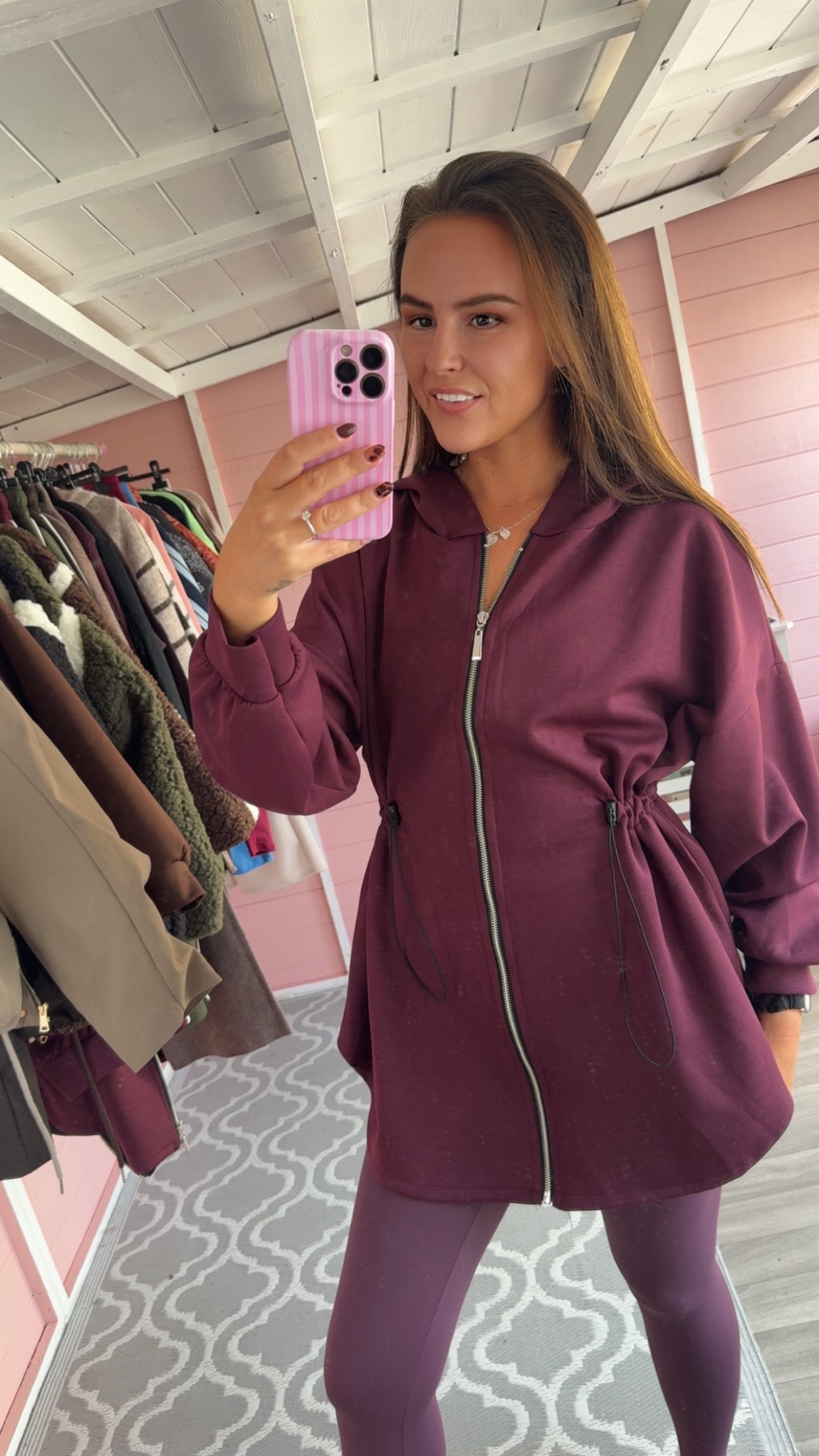The ‘Myah’ Zip Up