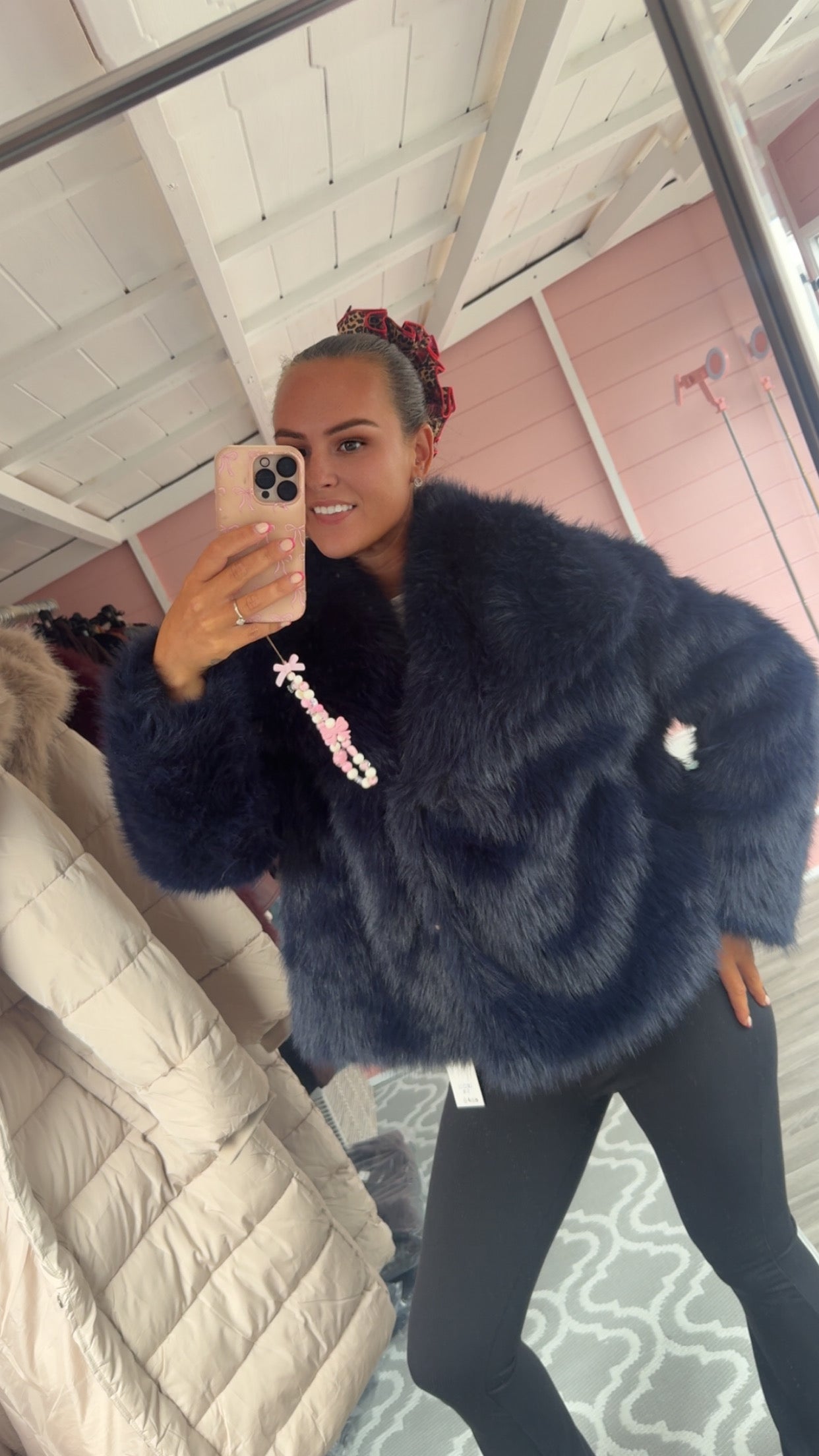 The ‘Monica’ Faux Fur Coat