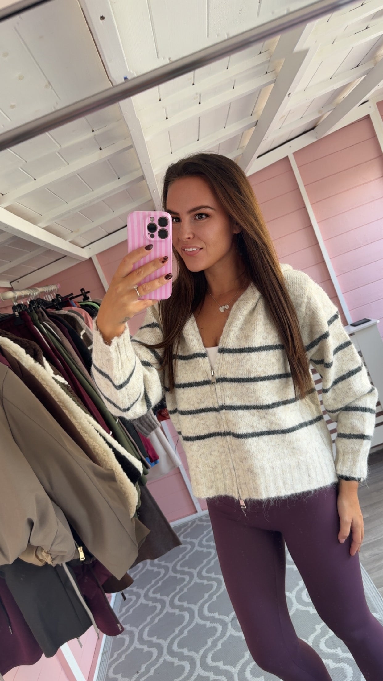 The ‘Lola’ Zip Up Cardigan