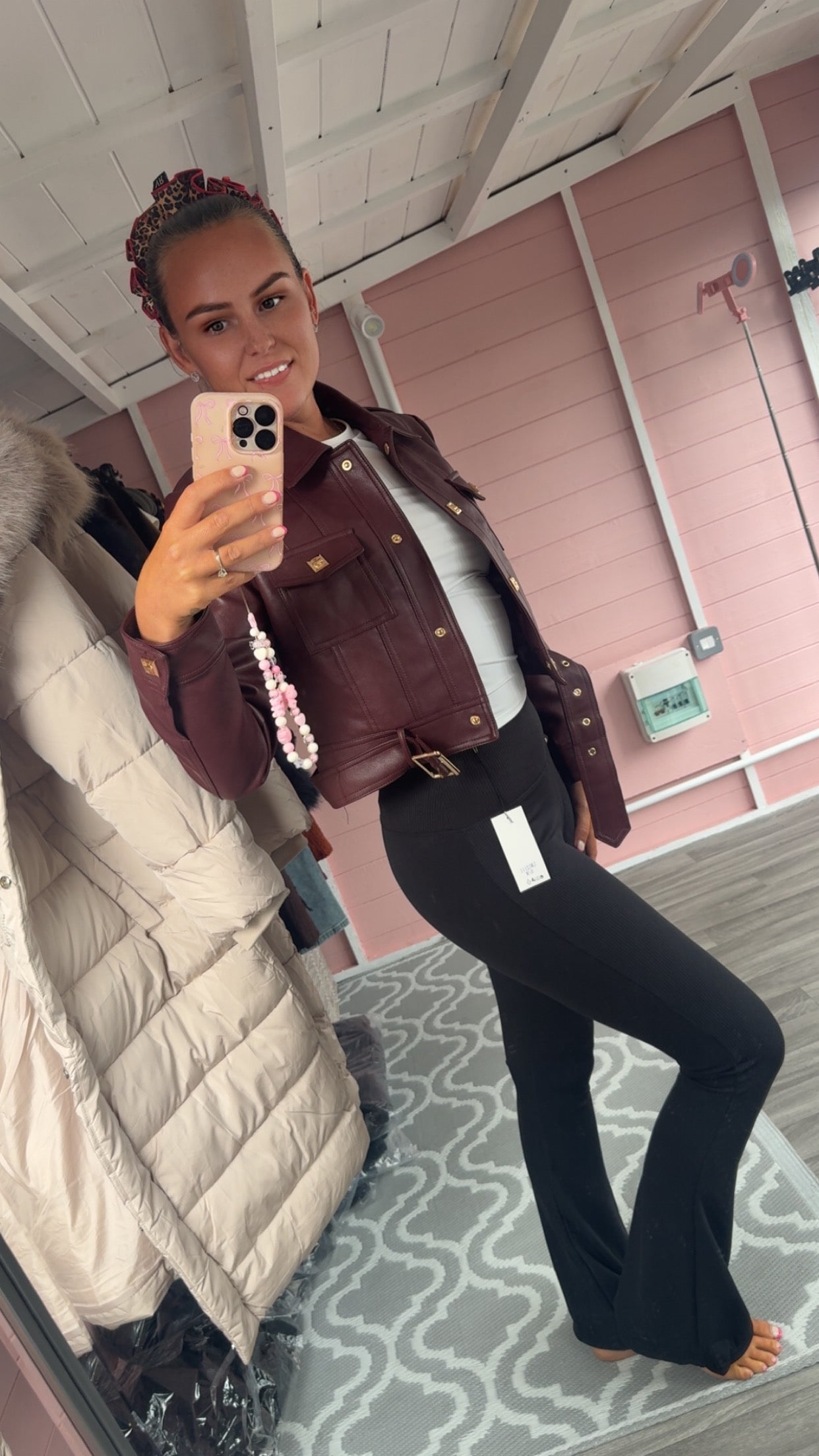 The ‘Louisa’ PU Jacket