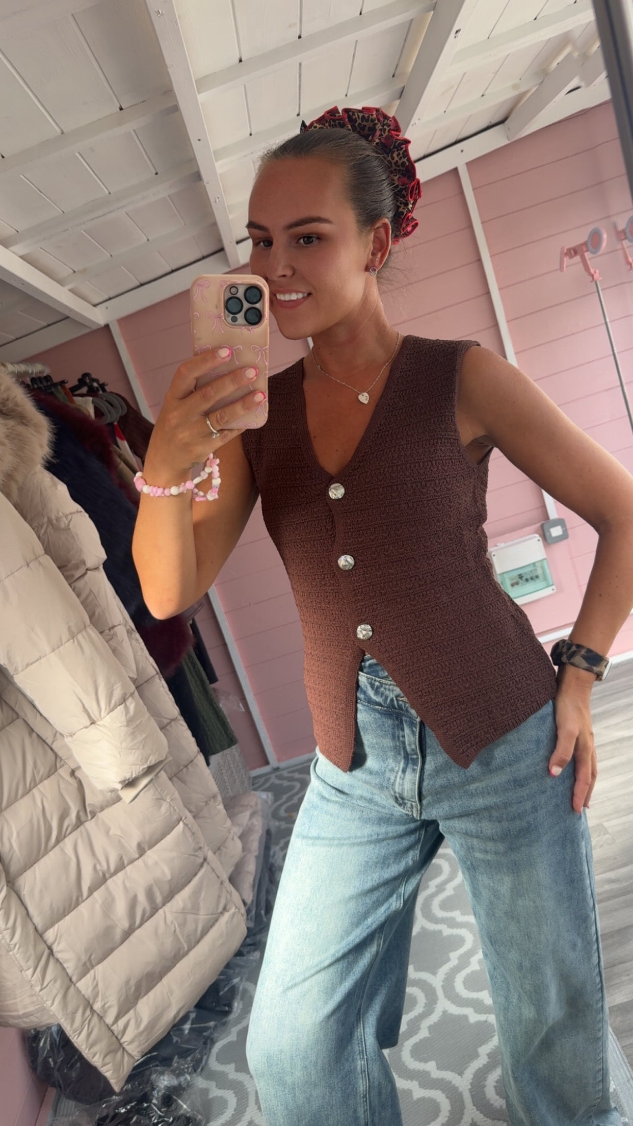 The ‘Vivienne’ Wasitcoat Top