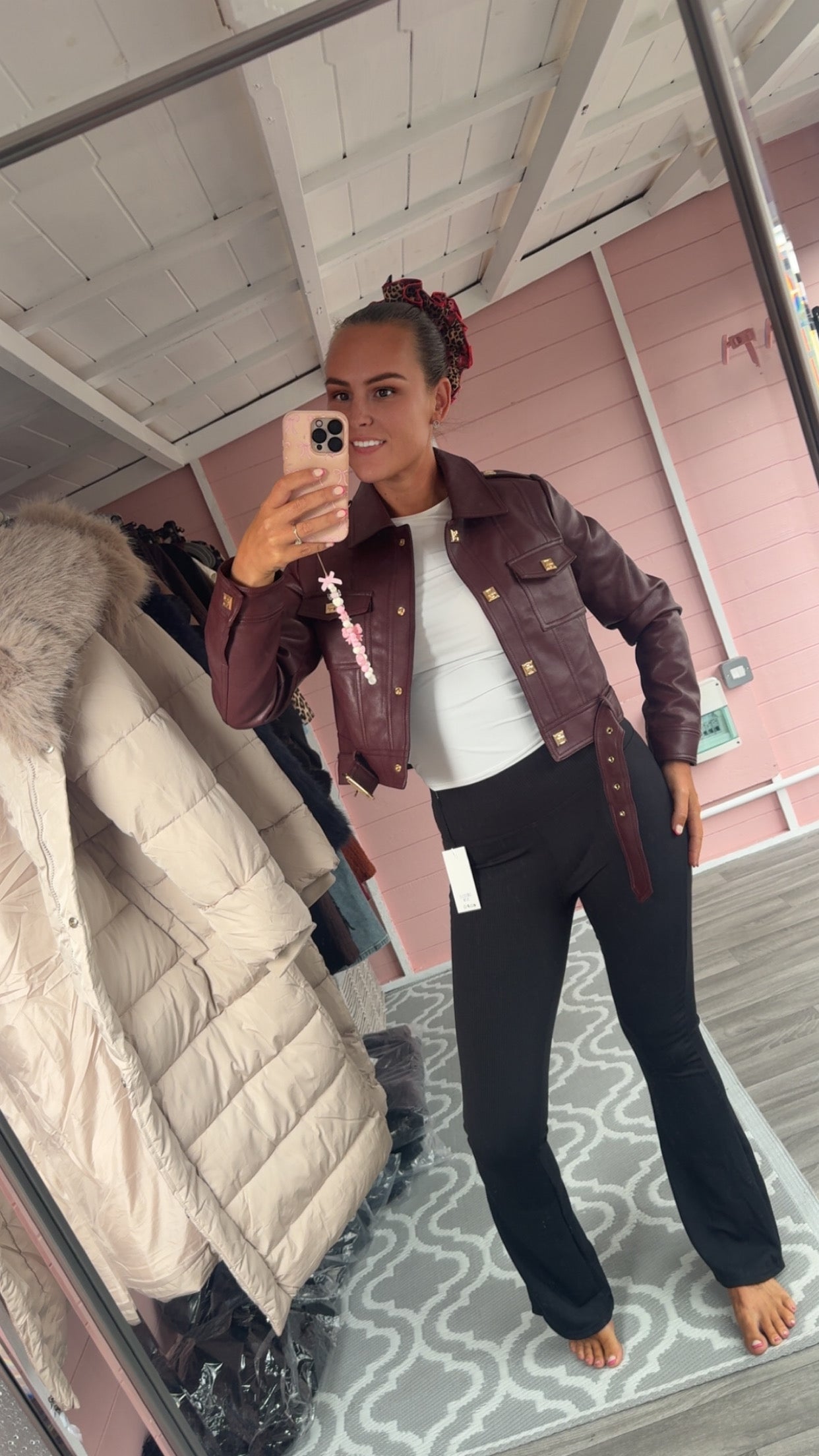 The ‘Louisa’ PU Jacket