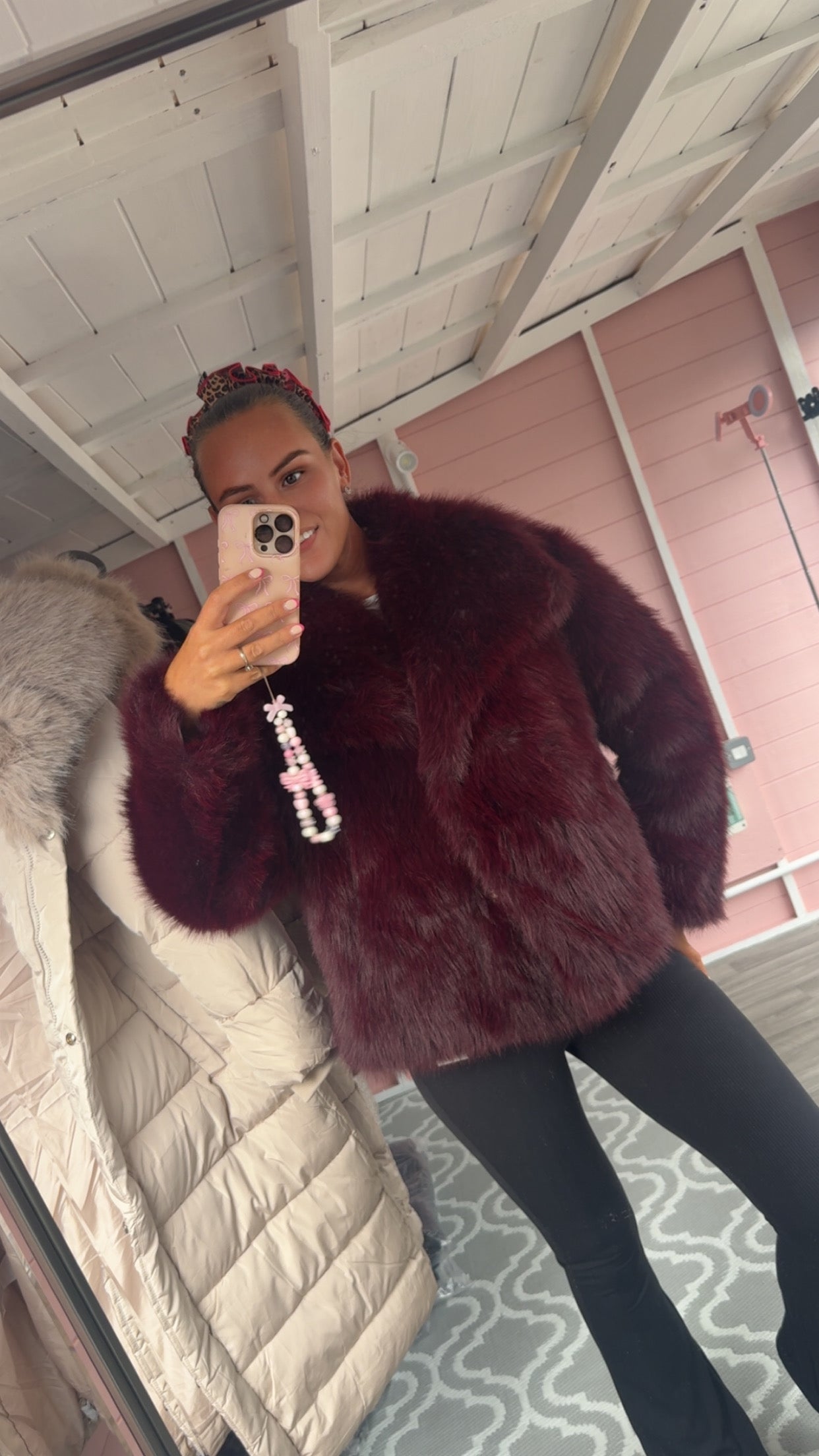 The ‘Monica’ Faux Fur Coat