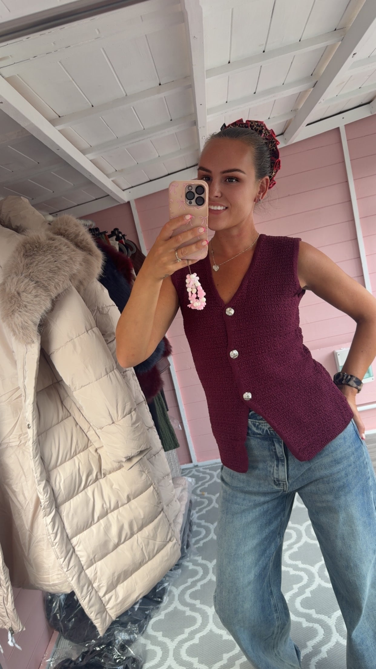 The ‘Vivienne’ Wasitcoat Top