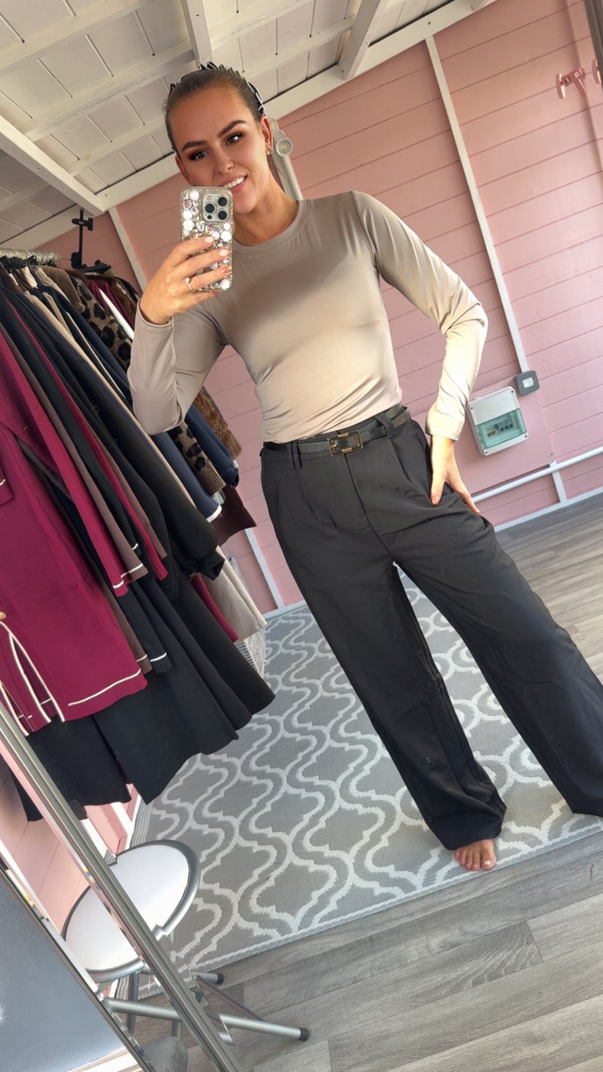 Slinky Long Sleeve Top