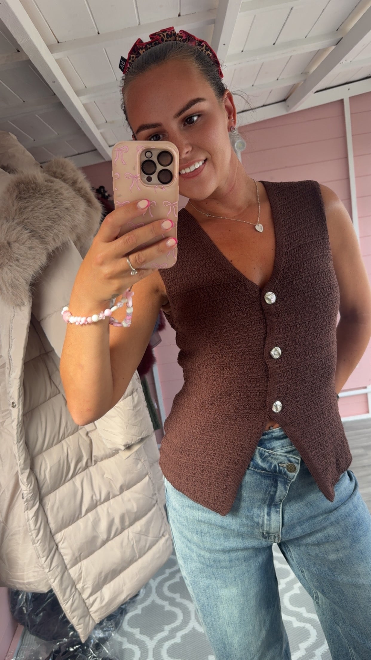 The ‘Vivienne’ Wasitcoat Top