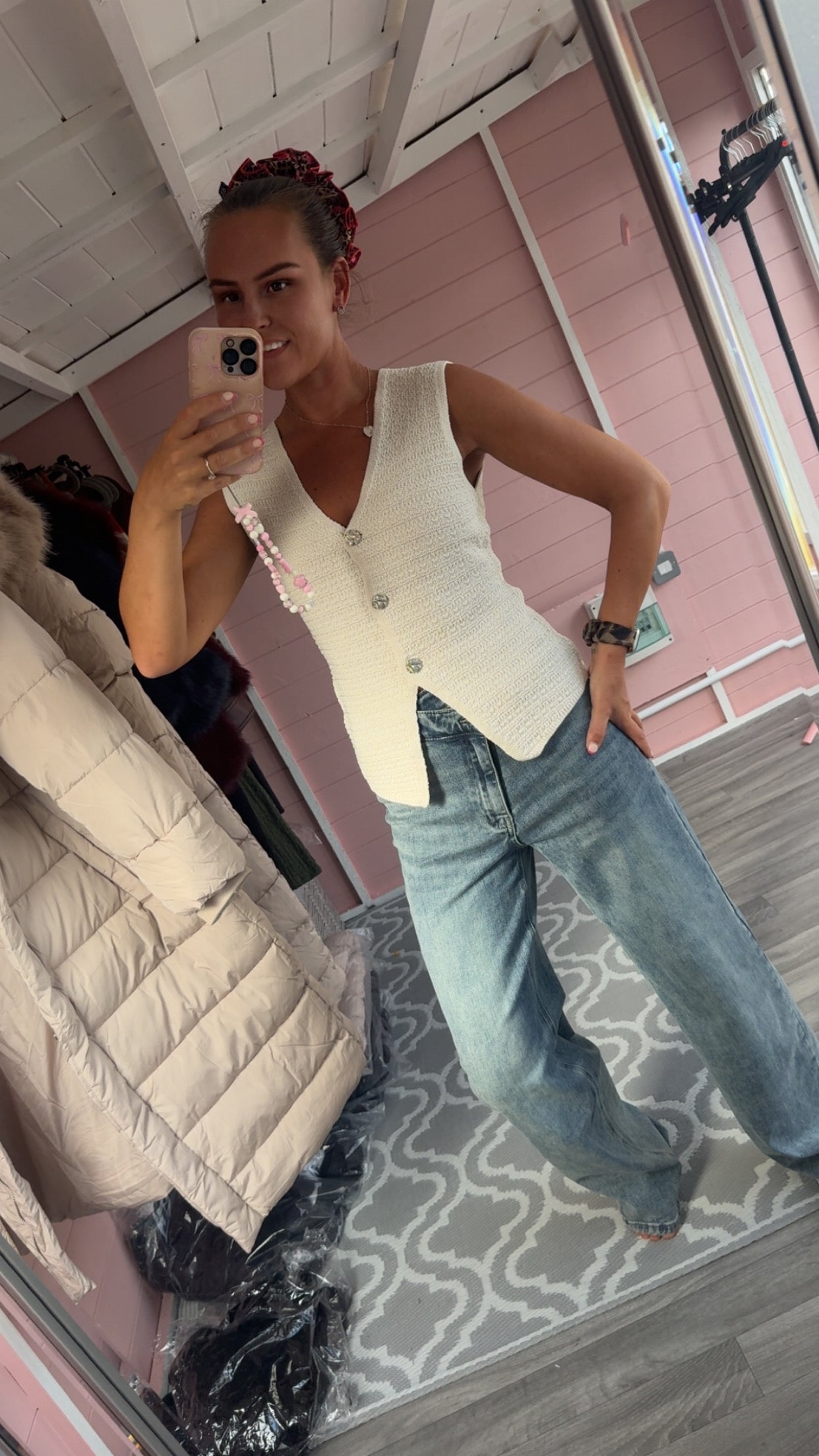 The ‘Vivienne’ Wasitcoat Top