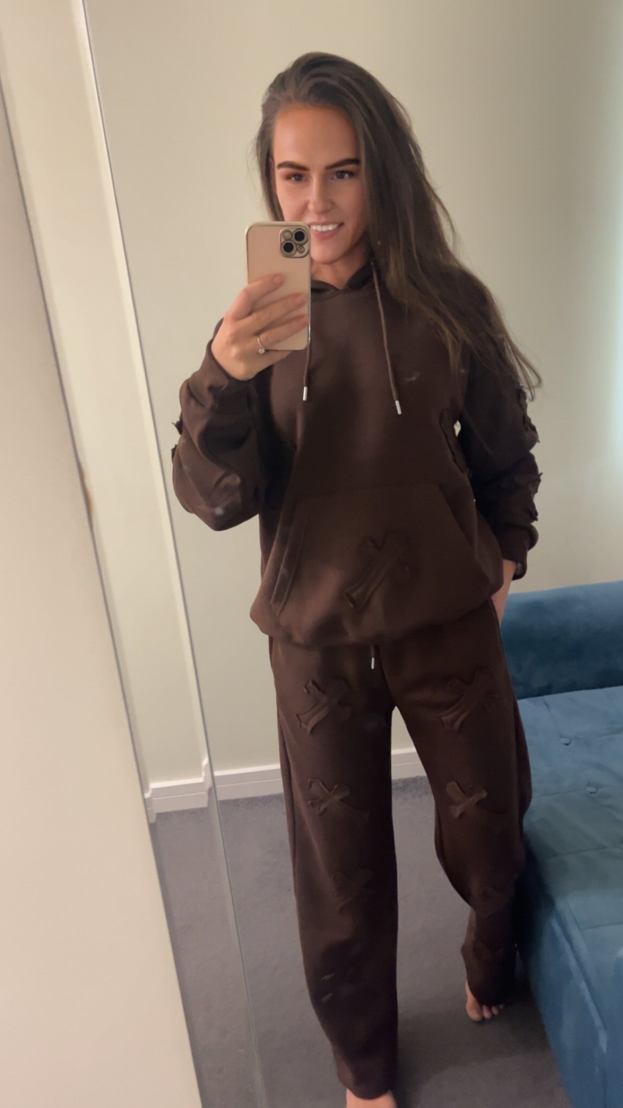 Cross Hoodie Tracksuit