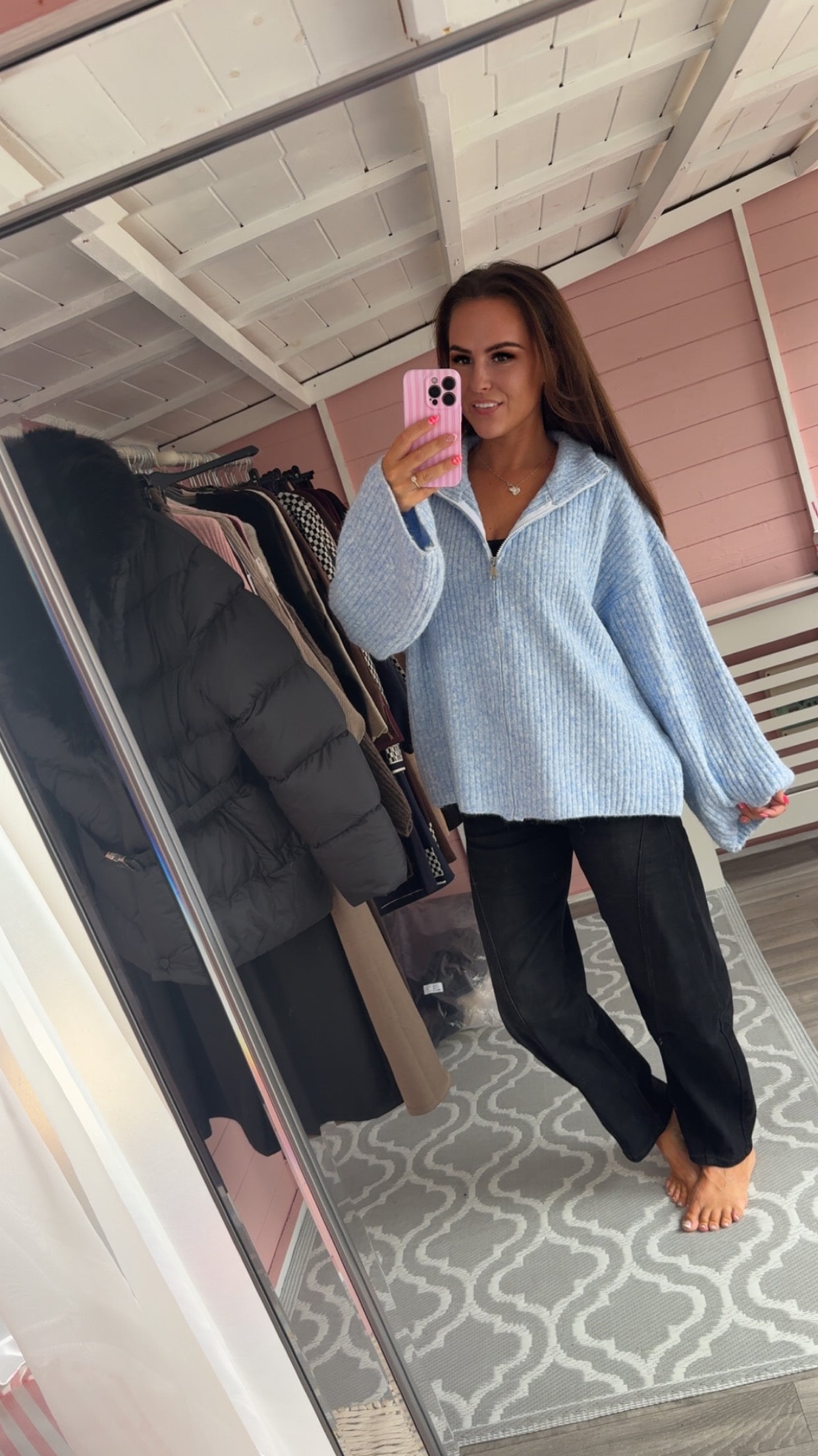 The ‘Shaan’ Zip Up Cardigan