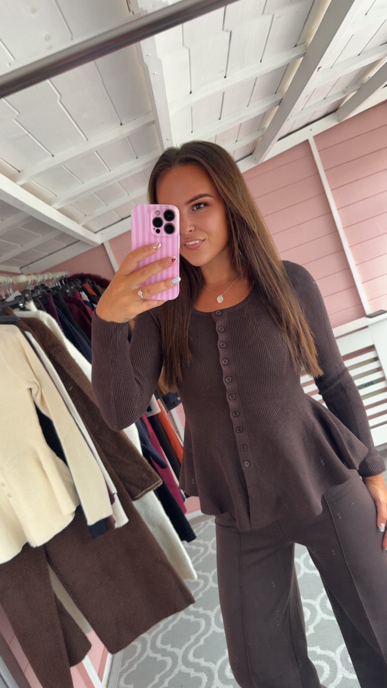 The ‘Peggy’ Peplum Top
