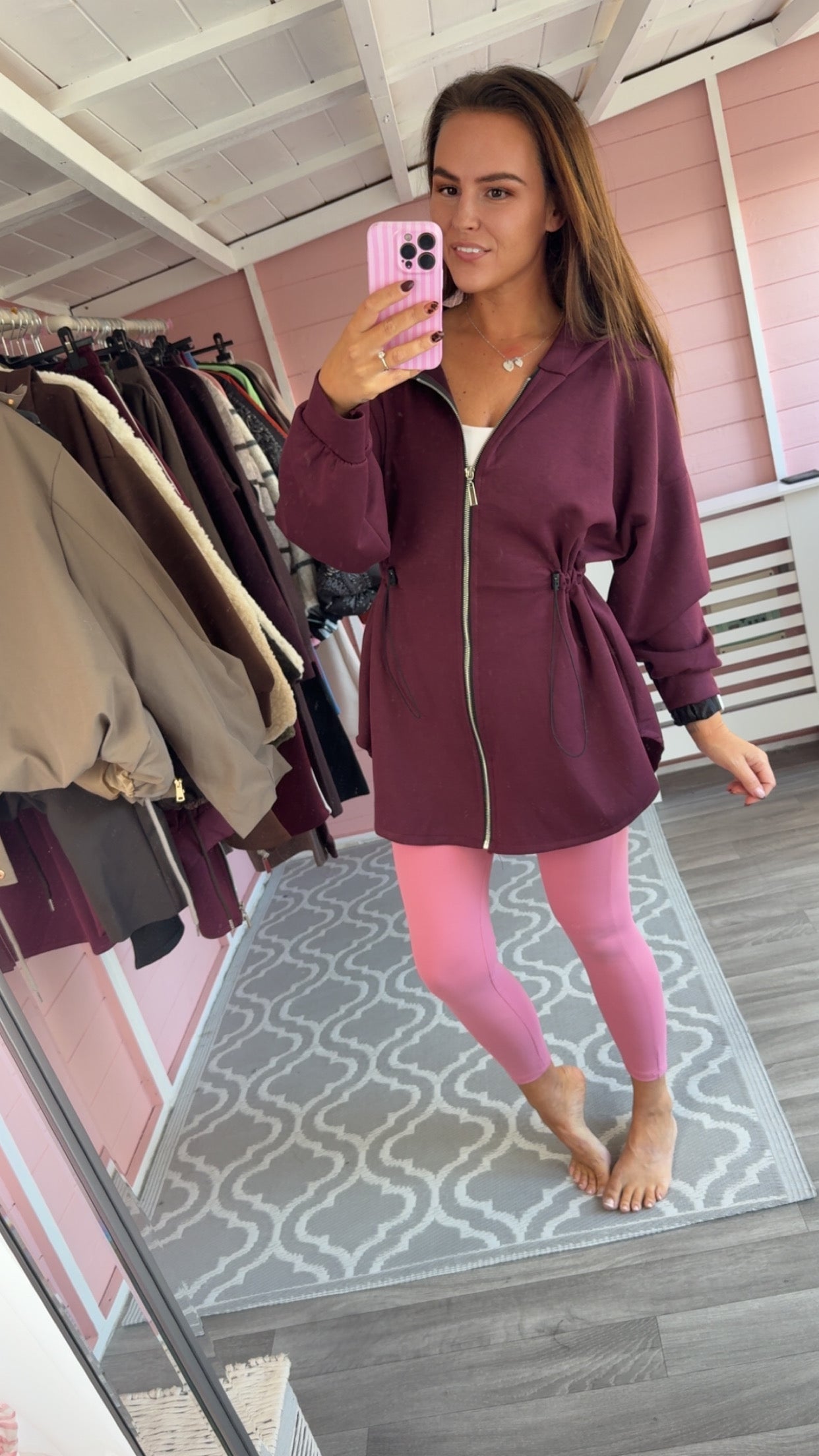 The ‘Myah’ Zip Up