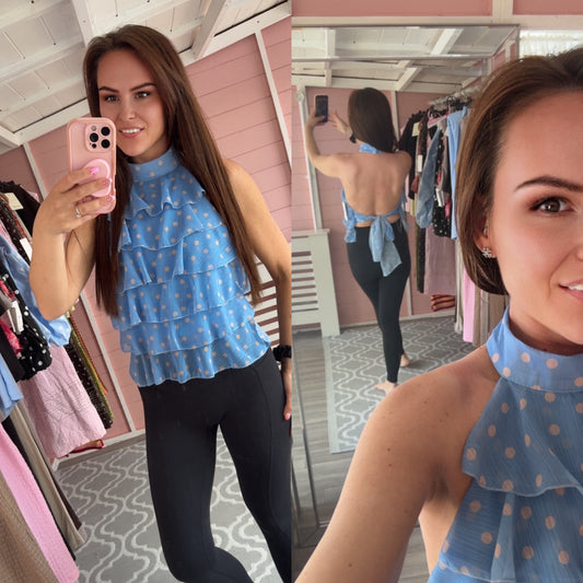 The ‘Ellis’ Tie Back Top