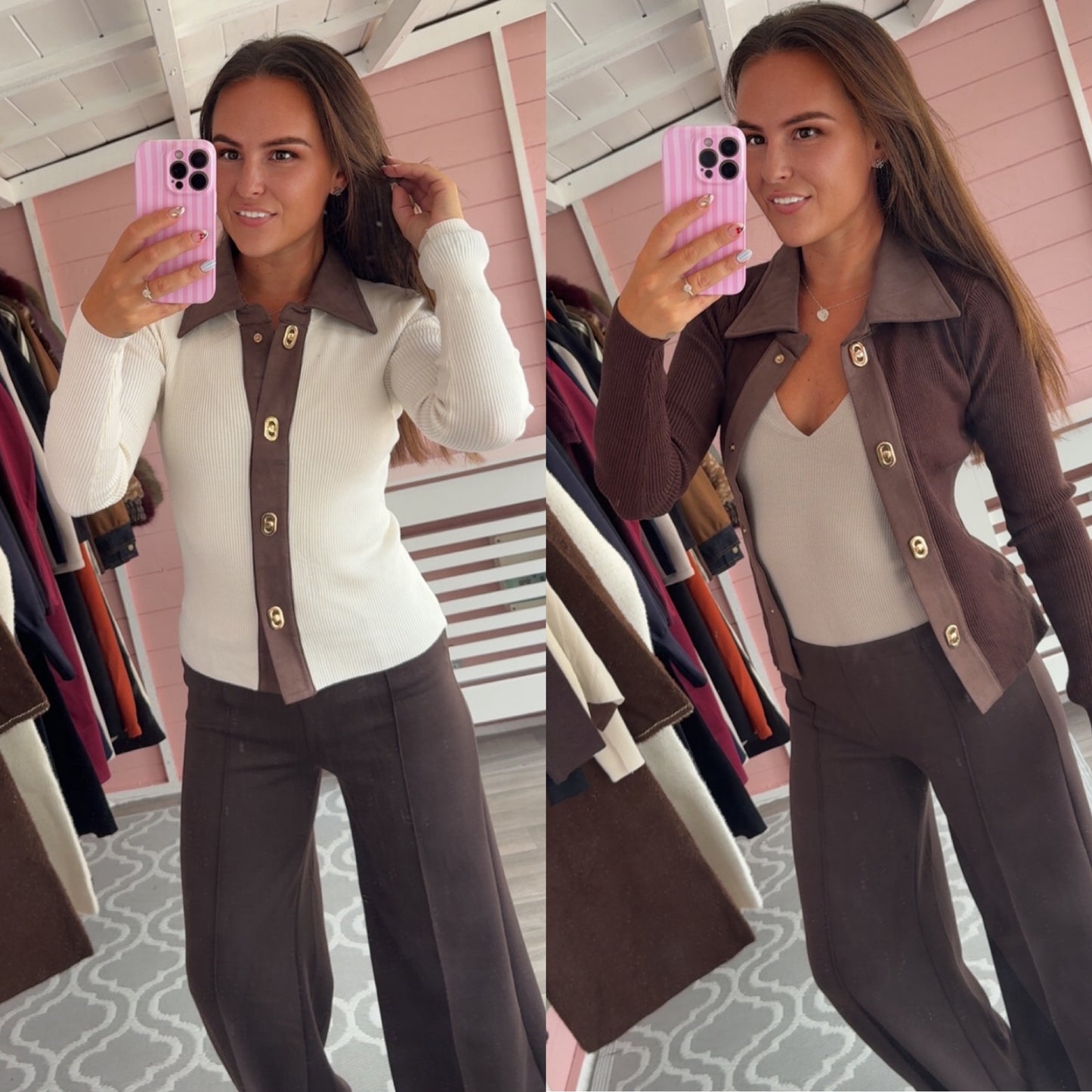 The ‘Rachel’ Top/Cardigan