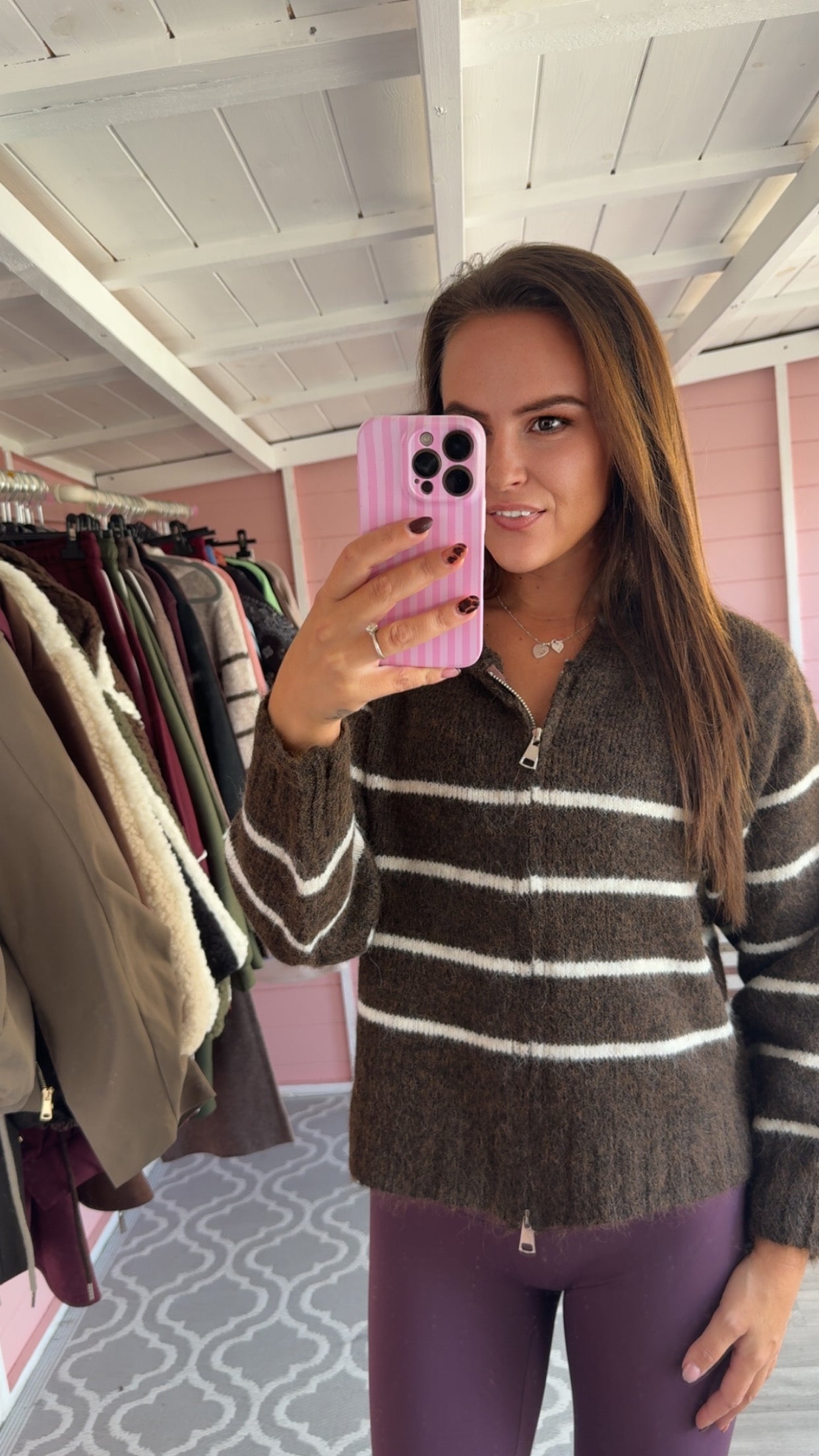 The ‘Lola’ Zip Up Cardigan