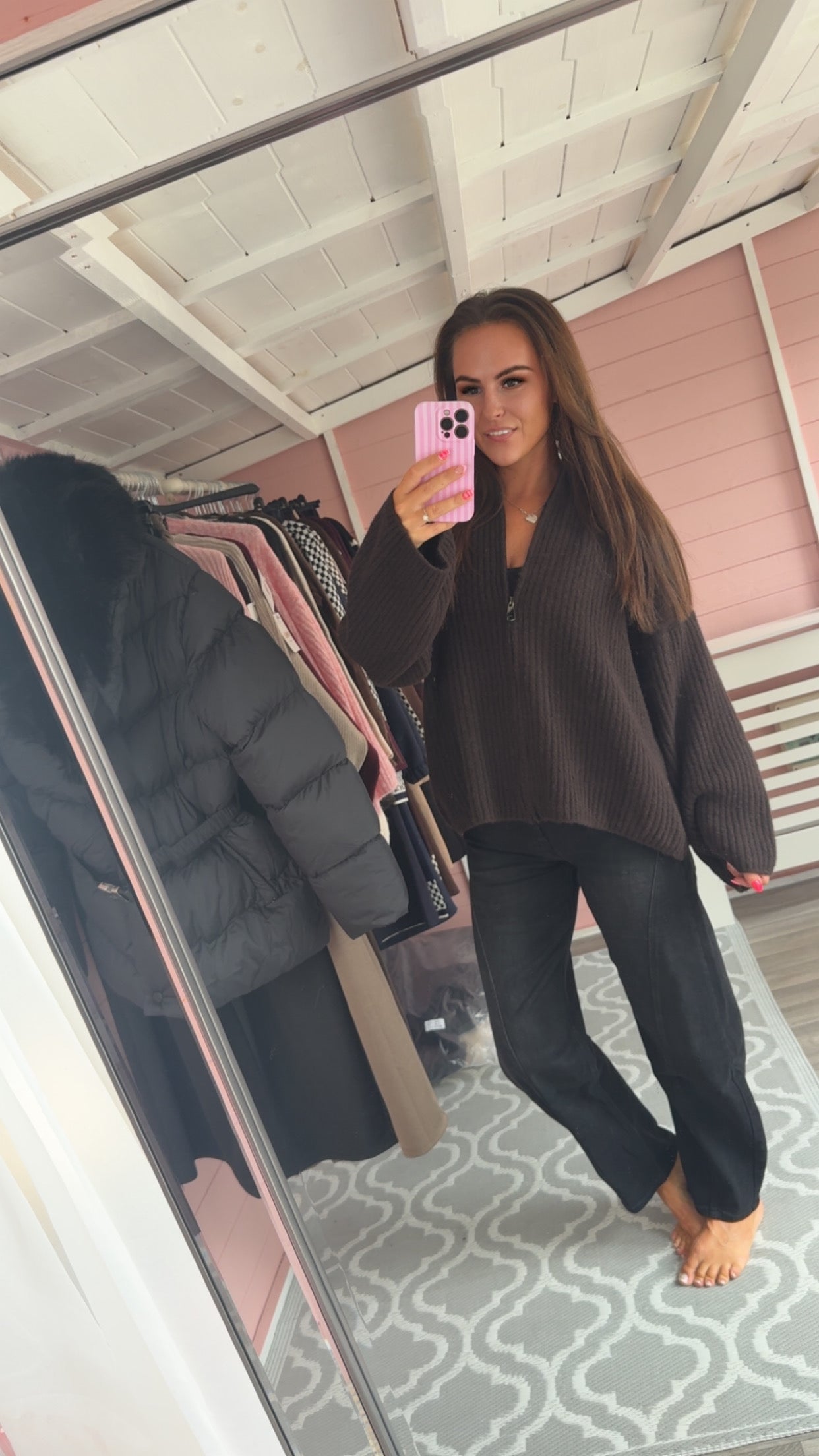 The ‘Shaan’ Zip Up Cardigan