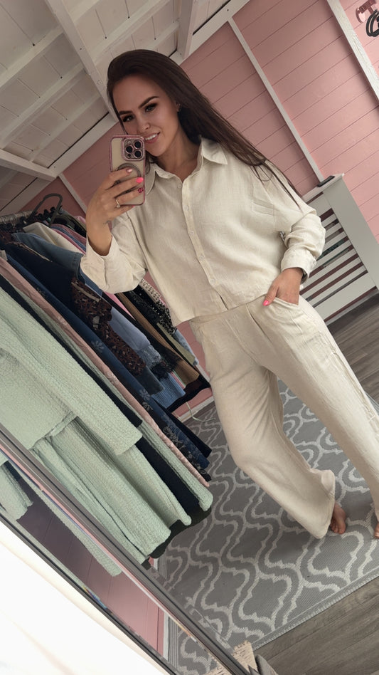 The ‘Bambi’ Cotton and Linen Mix Set