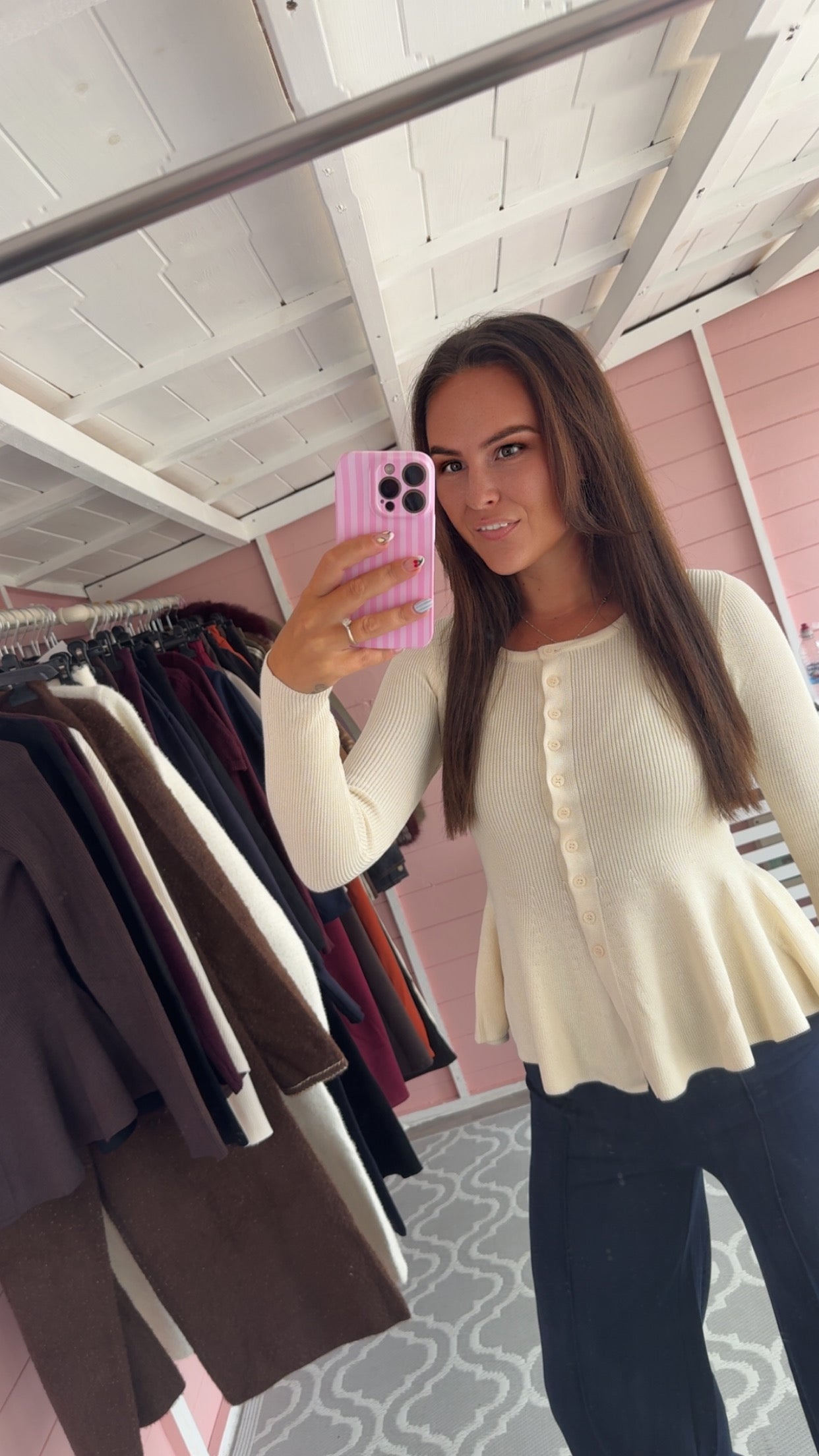 The ‘Peggy’ Peplum Top