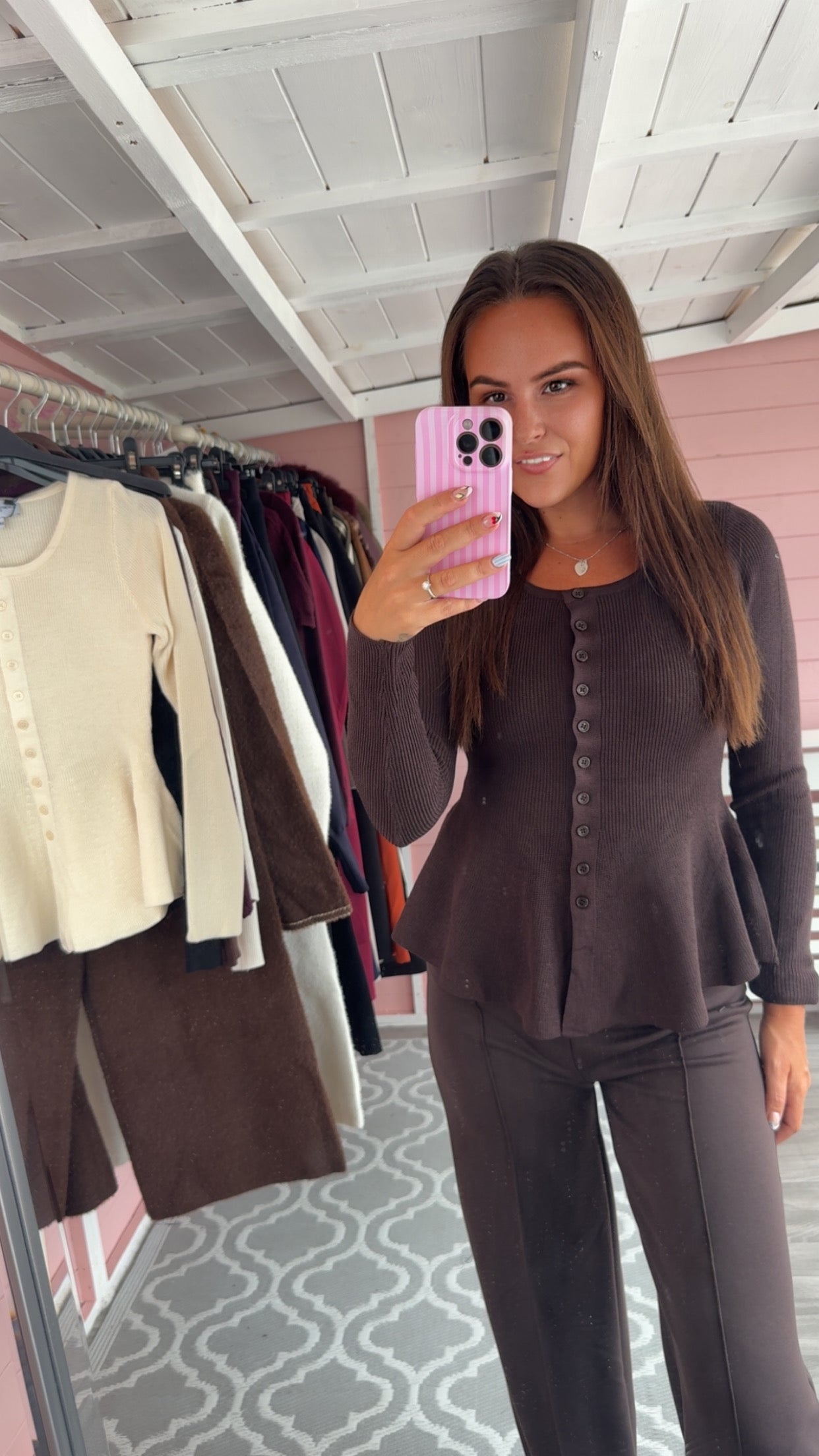 The ‘Peggy’ Peplum Top
