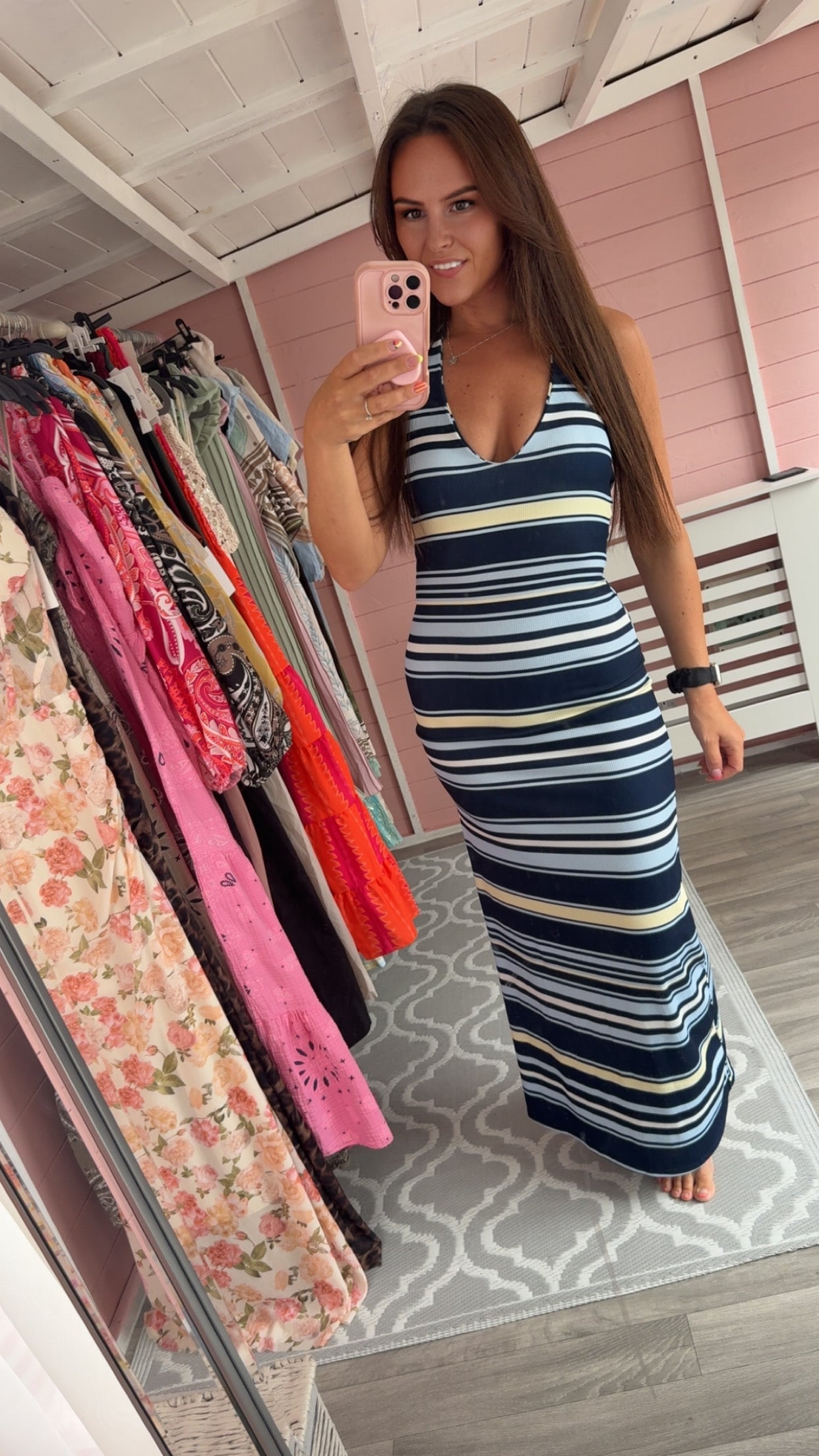 The ‘Lexi’ Halter Neck Maxi Dress