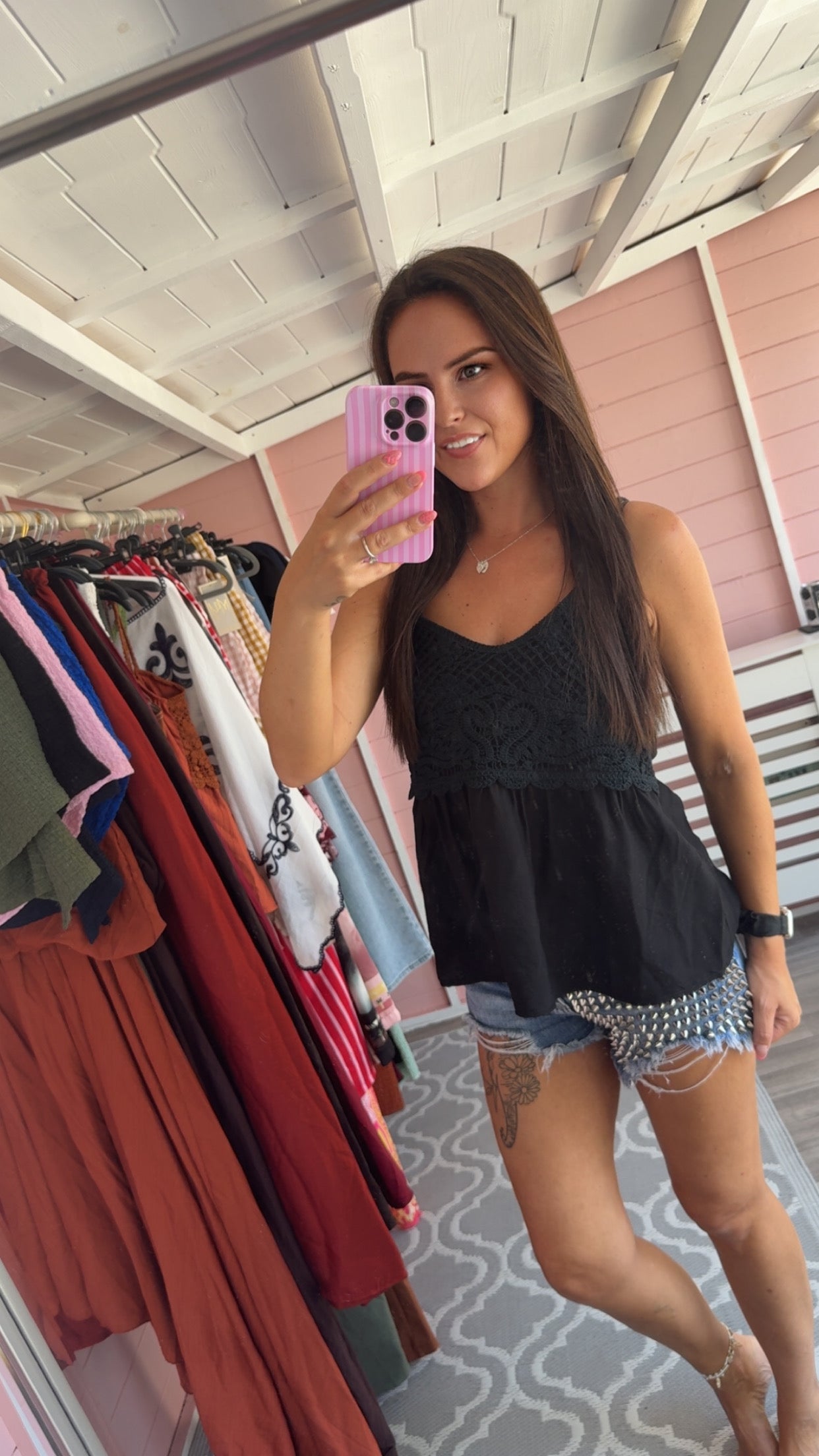 The ‘Eden’ Crochet Cami Top