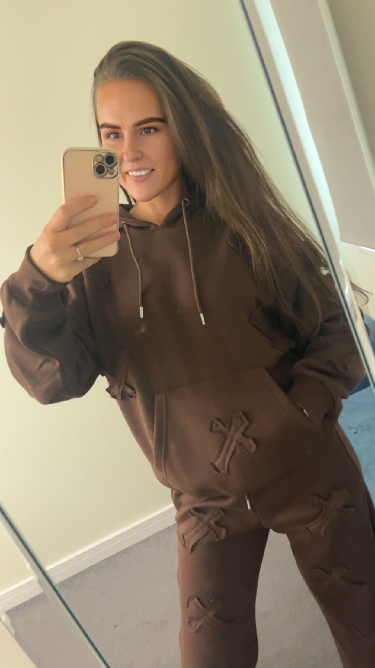 Cross Hoodie Tracksuit