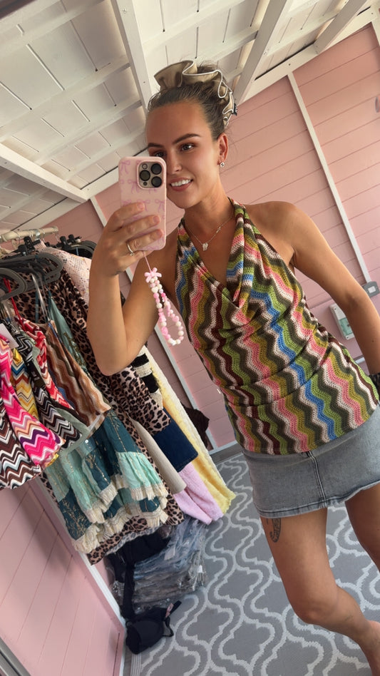 The Hattie Halter Neck