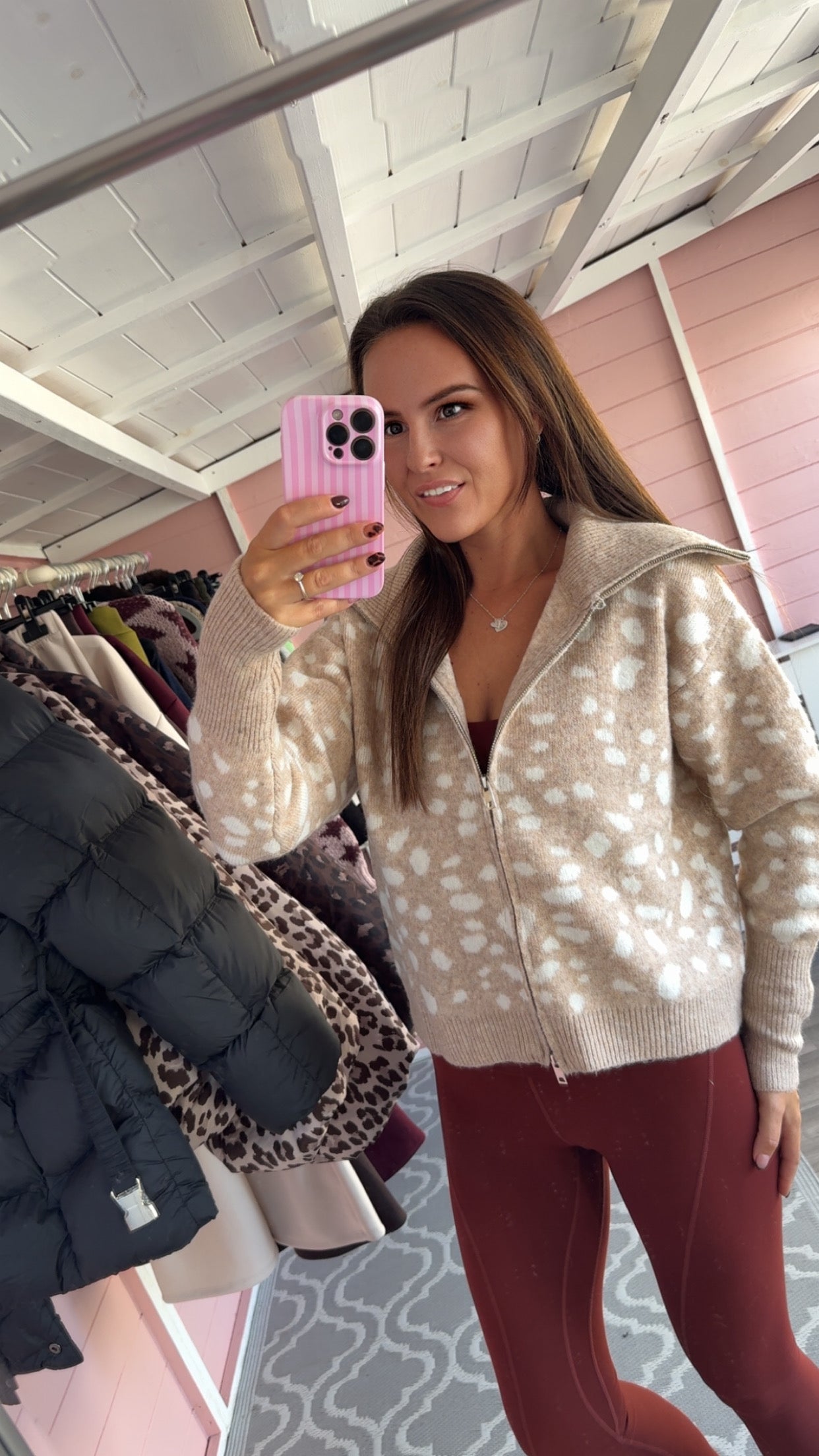 The ‘Bambi’ Zip Cardigan