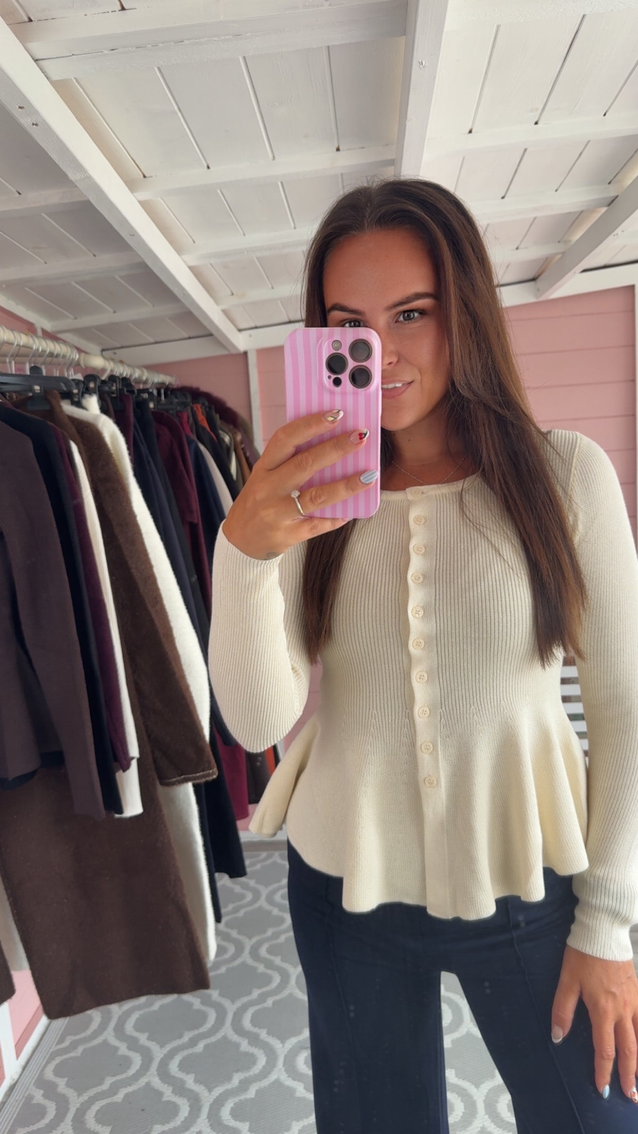 The ‘Peggy’ Peplum Top