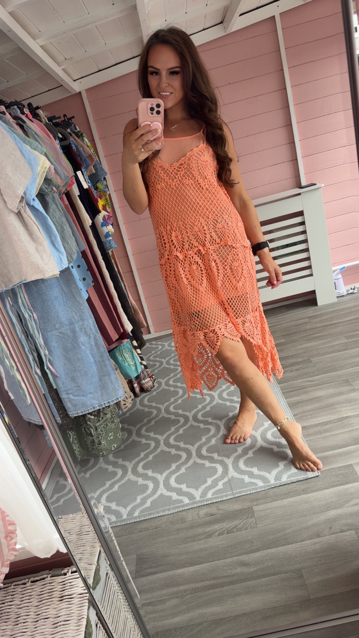The ‘Alana’ Crochet Dress