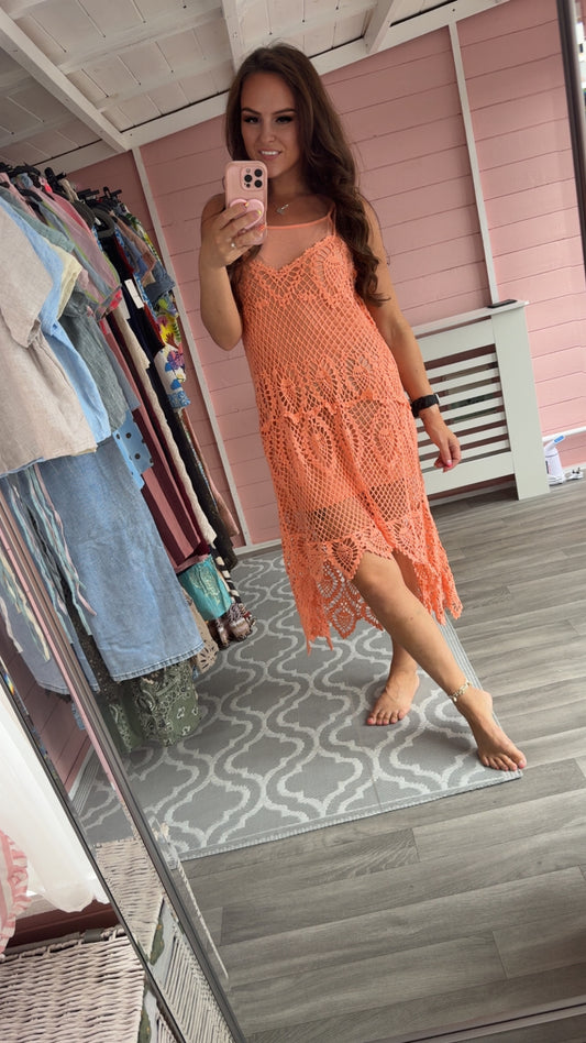 The ‘Alana’ Crochet Dress