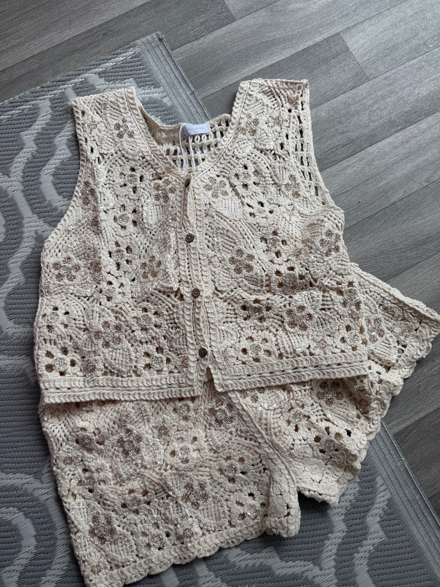 The ‘Olivia’ Crochet Shorts Set