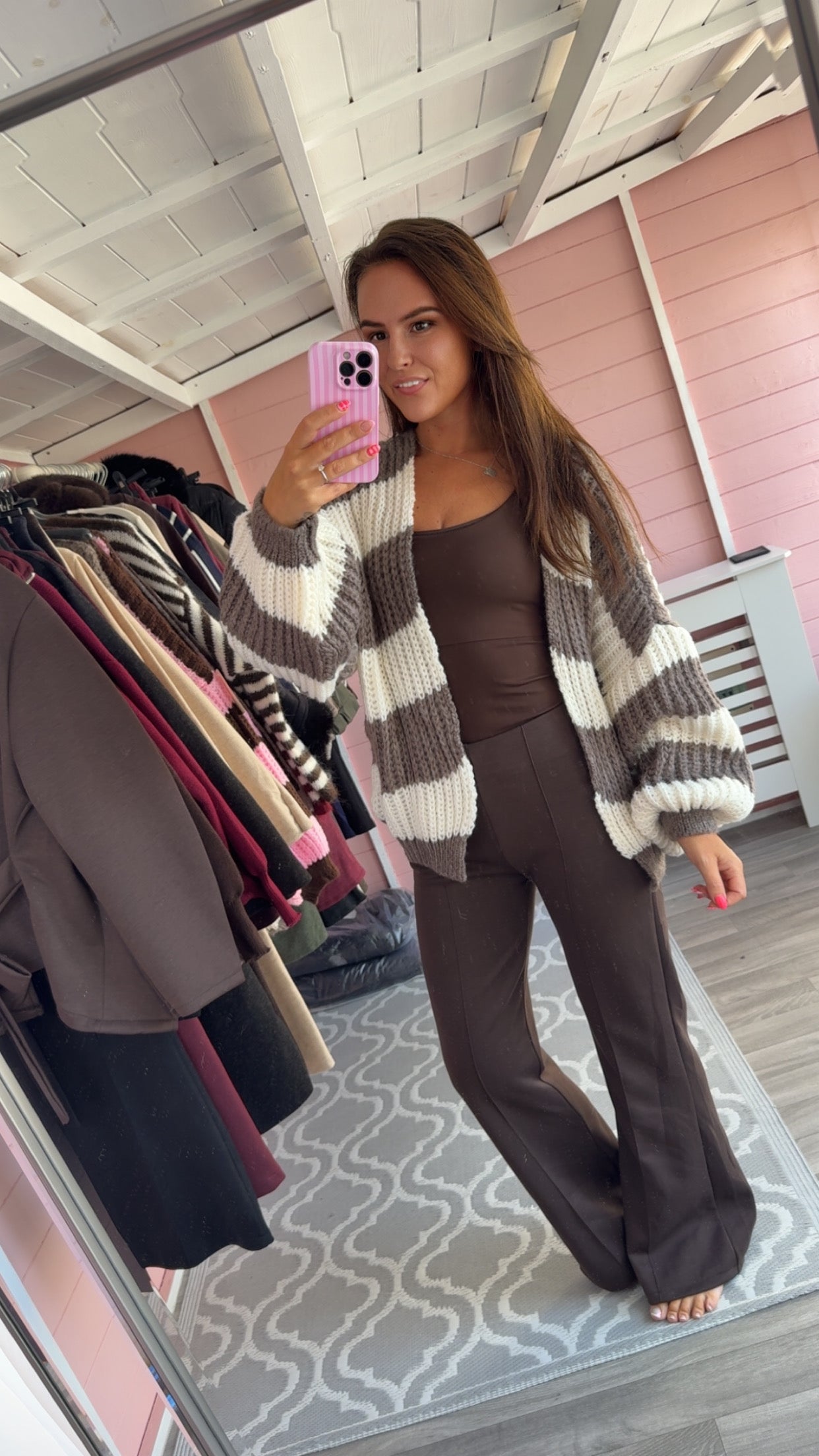 The ‘Kiki’ Chucky Knit Cardigan