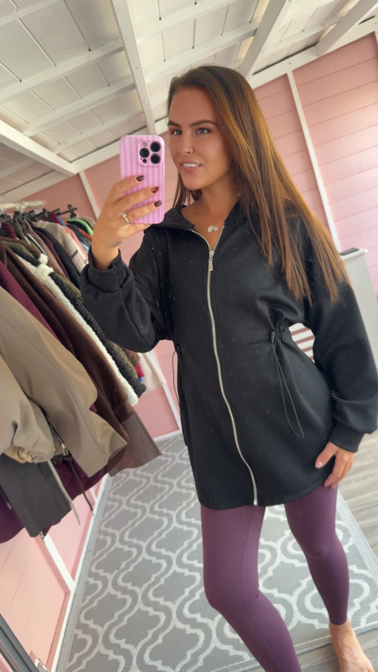The ‘Myah’ Zip Up