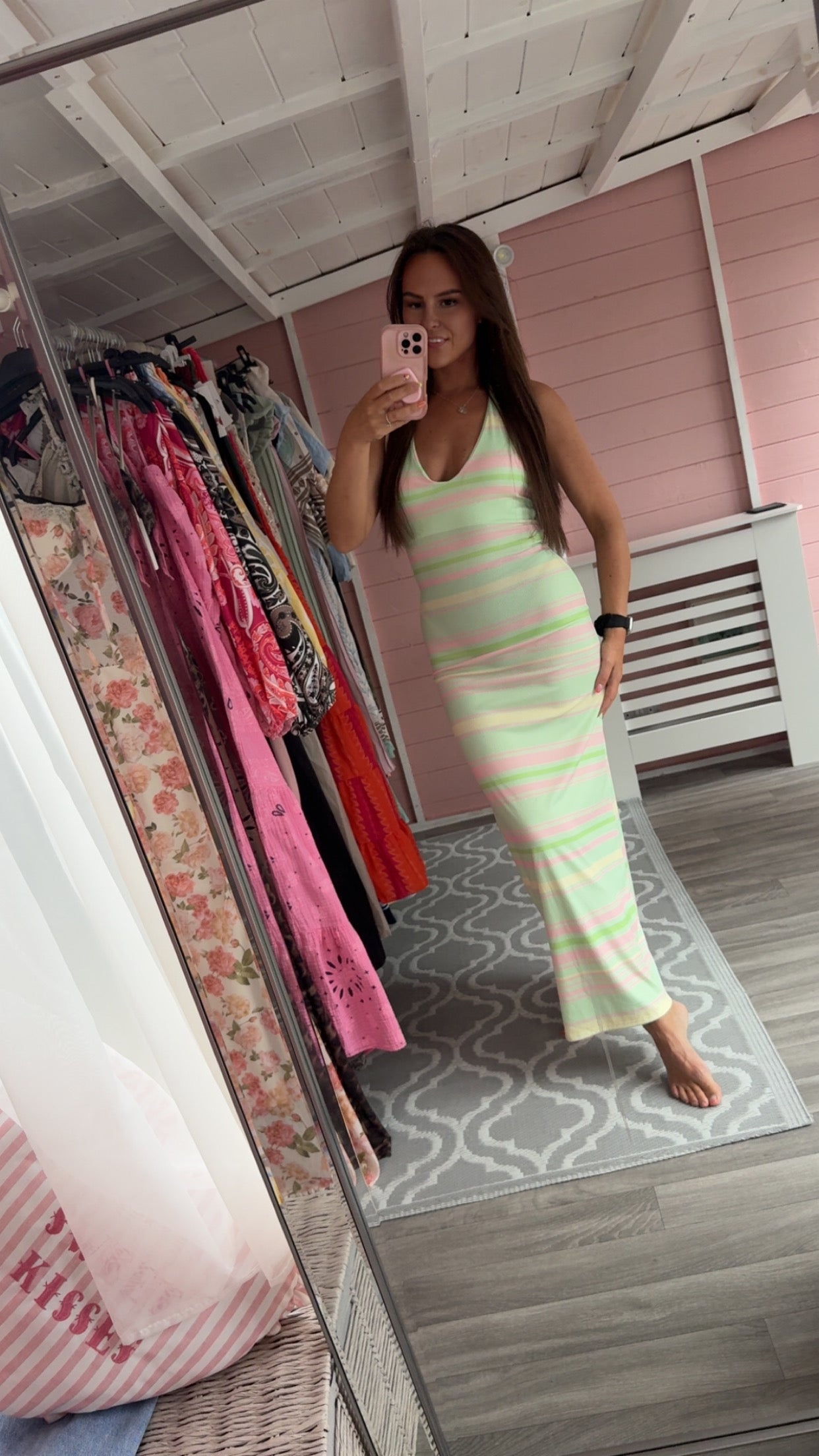 The ‘Lexi’ Halter Neck Maxi Dress