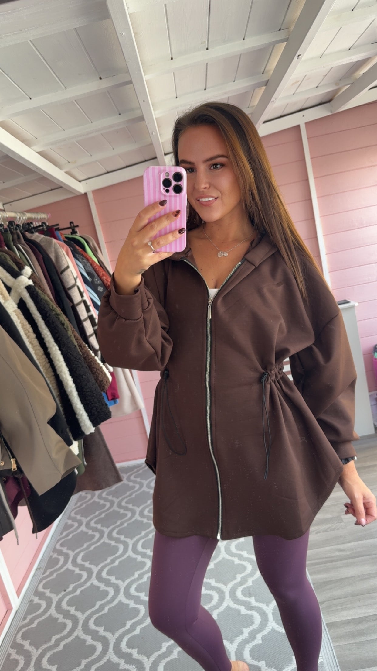 The ‘Myah’ Zip Up