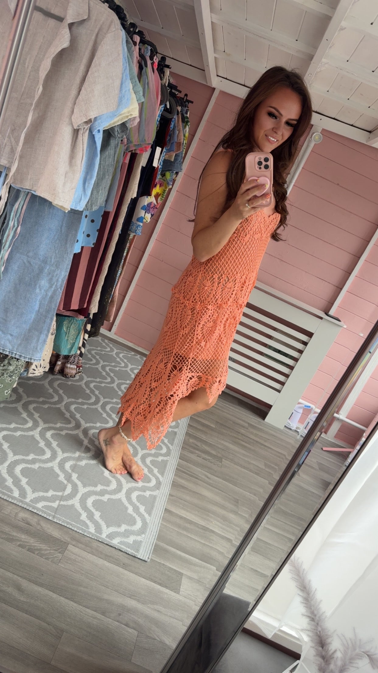 The ‘Alana’ Crochet Dress