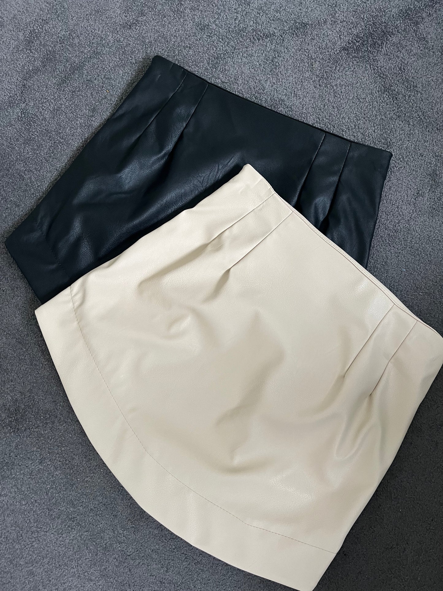 PU Leather Skirt